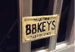 Licence Plate: 88 Keys